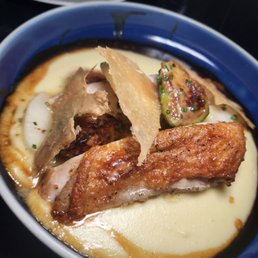 Stubborn Seed signature dishes Confit Duck & Foie Gras, Truffle Chicken, Snickerdoodle Cookies, and Cacio E Pepe
